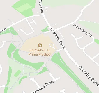 map for St Chad's CofE (C) Primary School