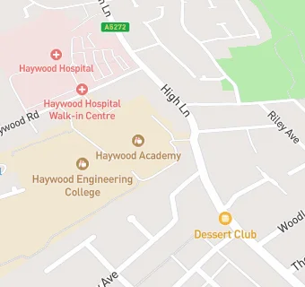 map for Haywood Academy