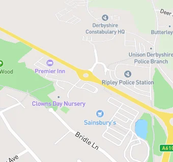 map for Cookhouse And Pub Ripley