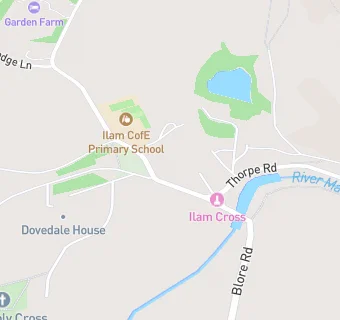 map for National Trust Dovedale Mobile Coffee Van