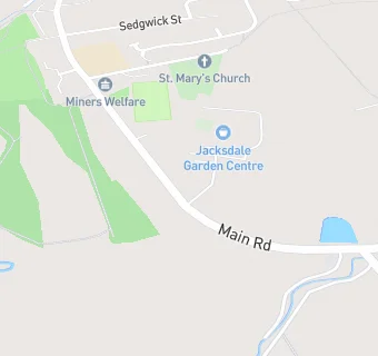 map for Jacksdale Garden Centre