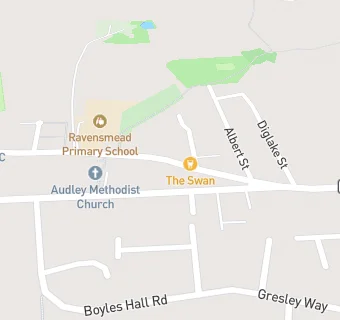 map for RAVENSMEAD PRIMARY SCHOOL - EDWARDS & WARD LTD