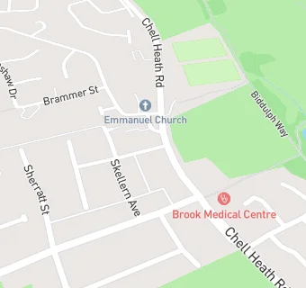 map for Brook Medical Centre