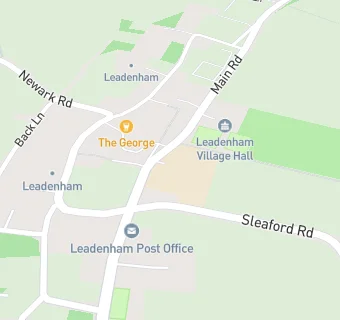 map for Leadenham Church of England Primary School