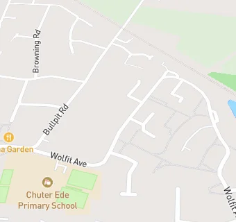 map for Balderton Pre School