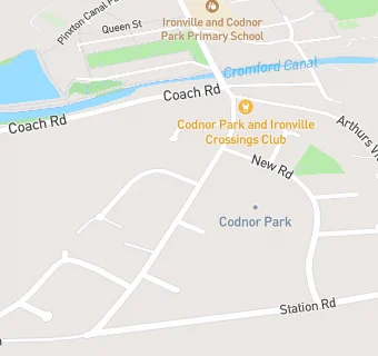 map for Codnor Park And Ironville Club