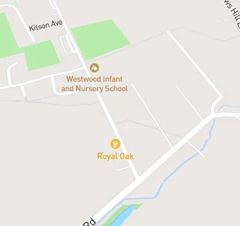 map for Westwood infants school breakfast and after school club