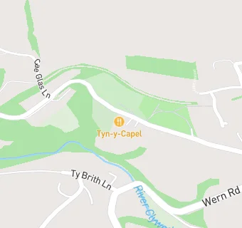 map for Tyn Y Capel