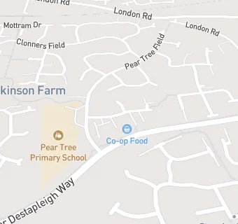 map for Clarendon Court