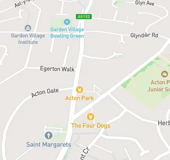 map for Acton Park Hotel