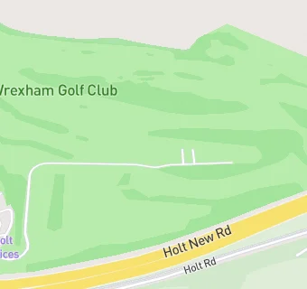 map for Wrexham Golf Club