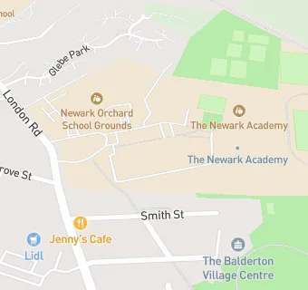 map for The Newark Academy