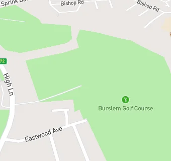 map for Burslem Golf Club