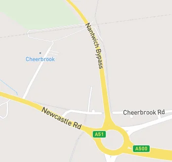 map for Cheerbrook Food Ltd