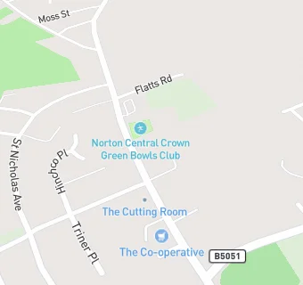 map for Apsley Surgery - Norton Clinic