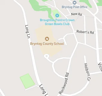 map for Brynteg County School