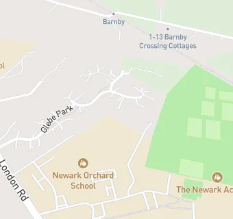 map for Newark Linden School