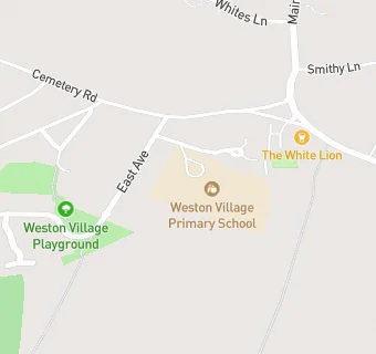 map for Weston Village Primary School