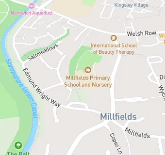 map for Millfields Primary School and Nursery