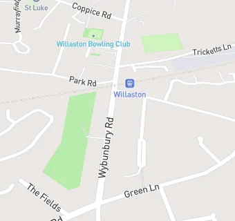 map for WILLASTON PRE-SCHOOL