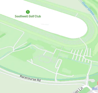 map for Southwell Racecourse All Sites