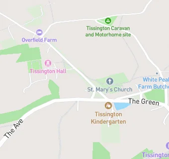 map for Tissington Kindergarton