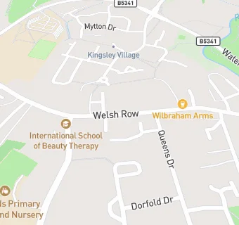 map for Mydentist, Welsh Row, Nantwich 