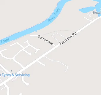 map for Newark Rowing Club