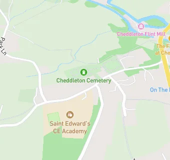 map for EDWARDS AND WARD @ ST EDWARDS C OF E ACADEMY CHEDDLETON  SCHOOL