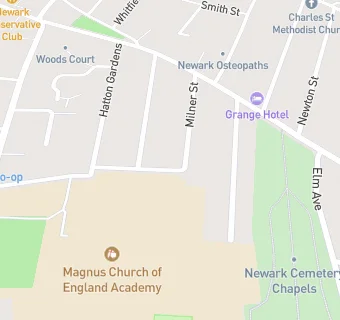 map for Magnus Church Of England Academy