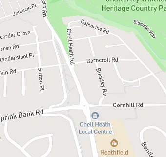 map for Chell Heath Fish and Chips