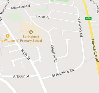 map for SPRINGHEAD BEFORE & AFTER SCHOOL  CLUB