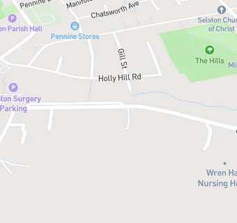 map for Wren Hall Nursing Home