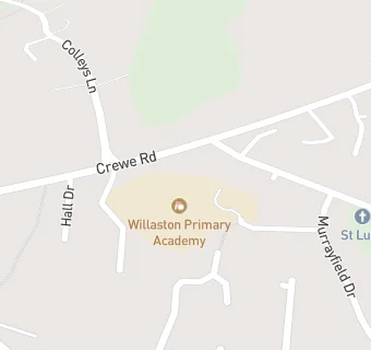 map for Willaston Primary School