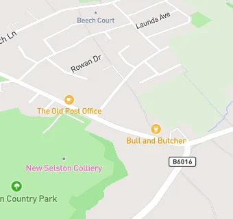 map for Bull and Butcher