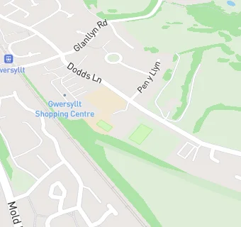 map for Ysgol Y Gaer