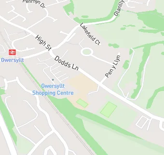 map for Gwersyllt Junior C.P. School