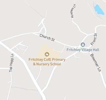 map for Fritchley CofE (Aided) Primary & Nursery School