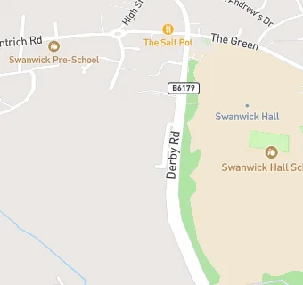 map for Swanwick Hall School