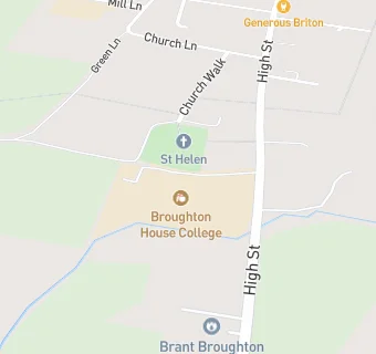 map for Broughton House School