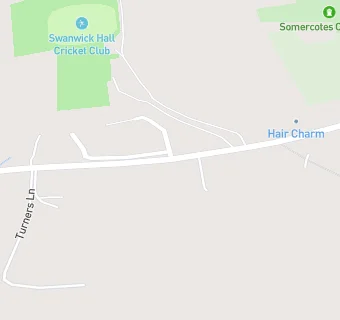 map for Swanwick Hall Cricket Club