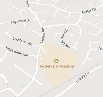 map for The Berkeley Primary School