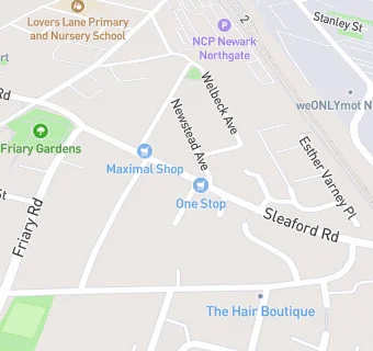 map for One Stop