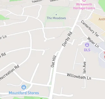 map for Derby Road Stores