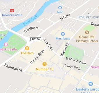 map for Newark Pizza And Kebab