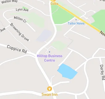 map for Hilltop Community Primary School