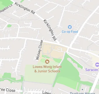 map for Lowe's Wong Anglican Methodist Junior School