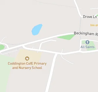 map for Coddington C Of E Primary School.