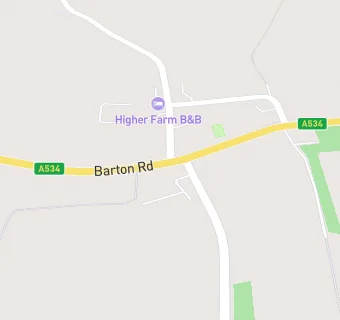 map for The Cock O Barton Inn