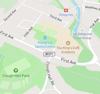 map for KIDSGROVE SPORTS CENTRE COMMUNITY GROUP